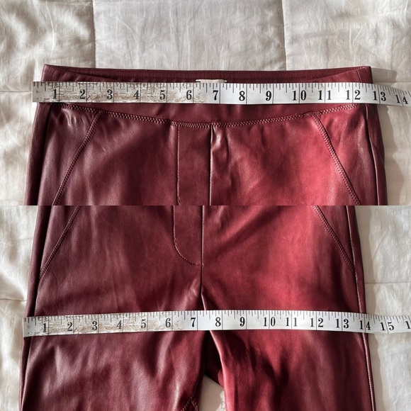 Wilfred Rebelle Vegan Leggings XS Burgundy - Picture 12 of 16